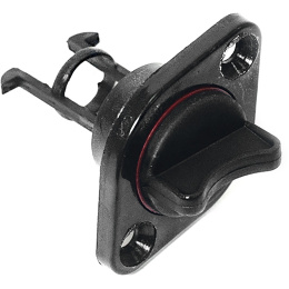 Заглушка дренажная Sunfine 19 мм, нейлон черный (SF20320-2)